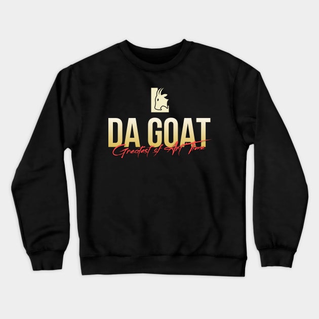 Da Goat Crewneck Sweatshirt by Lehjun Shop